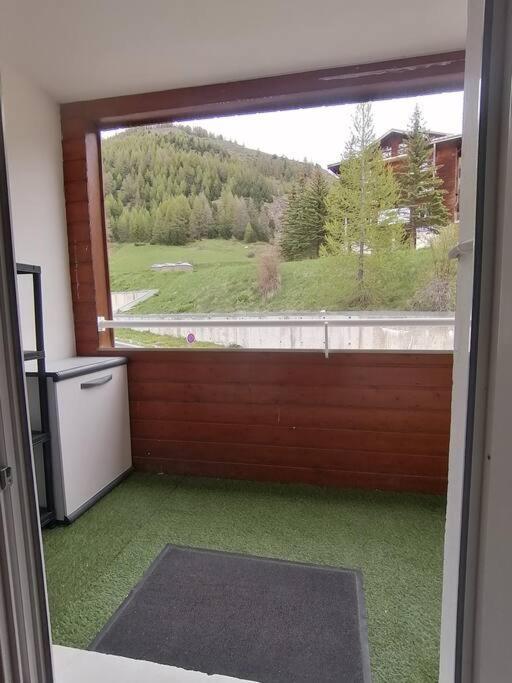 Appartement Avec Grande Terrasse Allos Exteriör bild