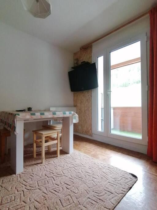 Appartement Avec Grande Terrasse Allos Exteriör bild