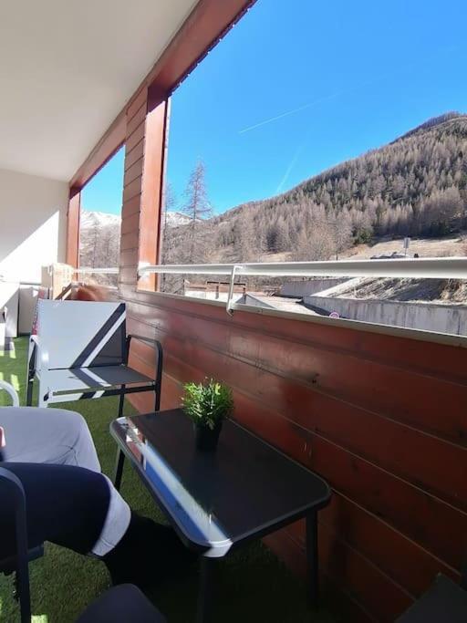 Appartement Avec Grande Terrasse Allos Exteriör bild