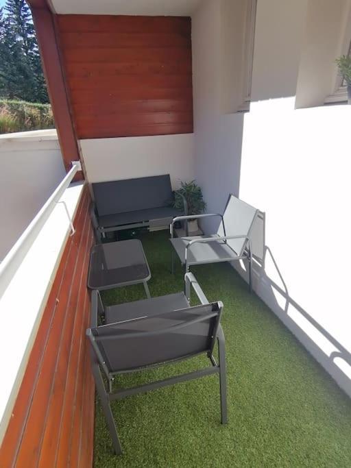 Appartement Avec Grande Terrasse Allos Exteriör bild